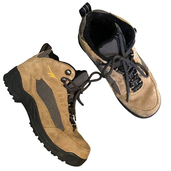 Hi-Tec Lady Lite V Leather Textile Outdoor Rugged Hiking Boots Womens 7 - Picture 1 of 10